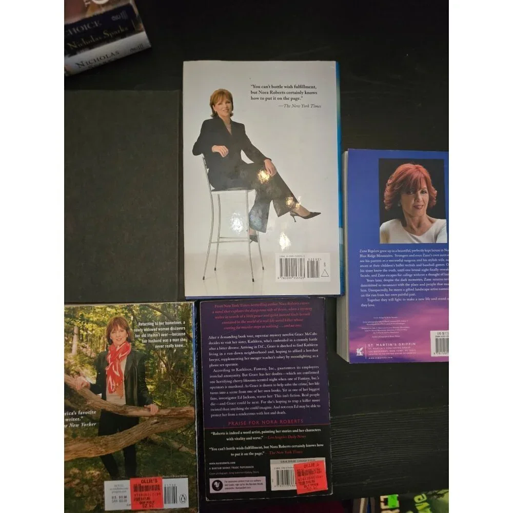 Nora Roberts Book Lot Angels Fall The Liar Brazen Virtue